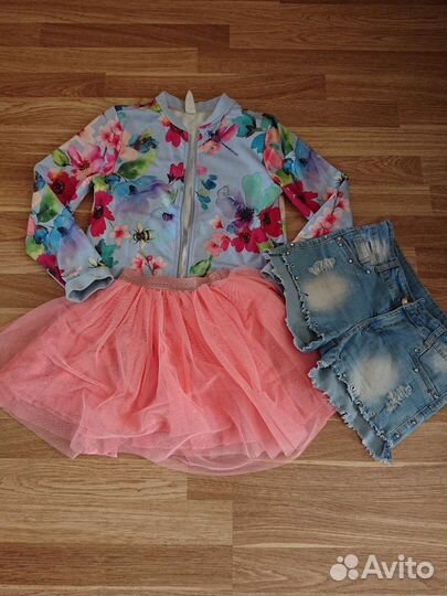 Пакет вещей для девочки 134-140