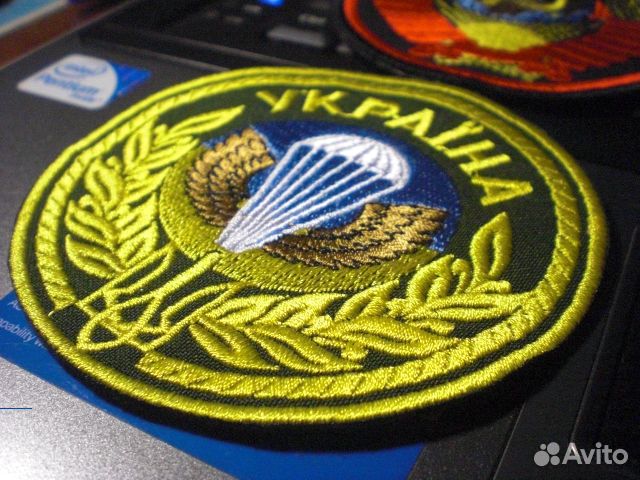 Нашивки СССР, вымпел СССР, парашютисты шитье 2 шт