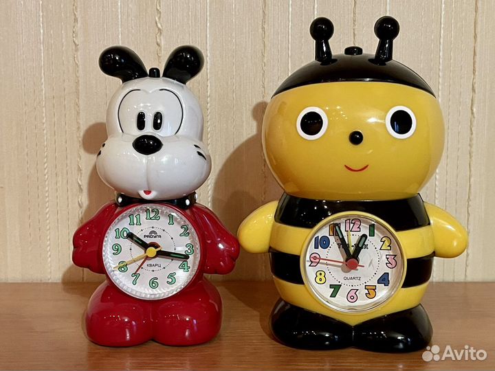Часы будильник детские
