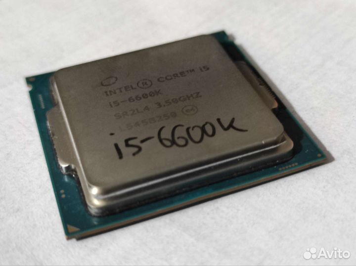Процессор intel core i5 6600k (Socket 1151)