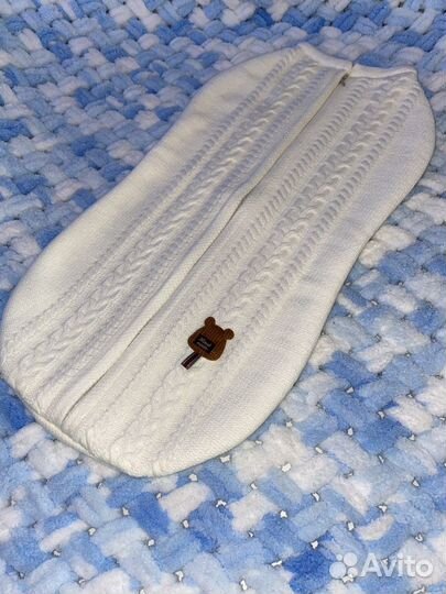 Конверт-кокон вязаный “Baby Edel” 56-62р