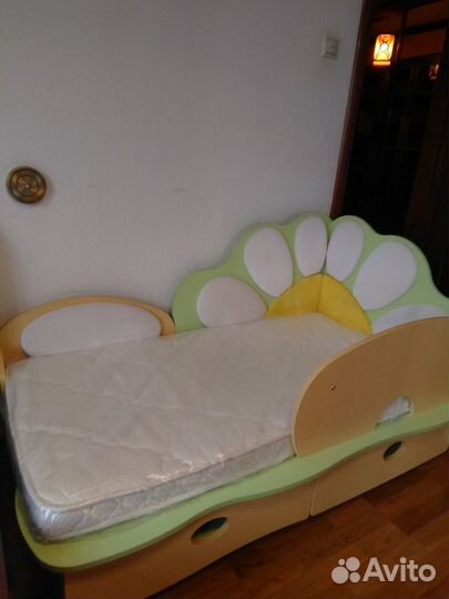 Детская кроватка Ромашка