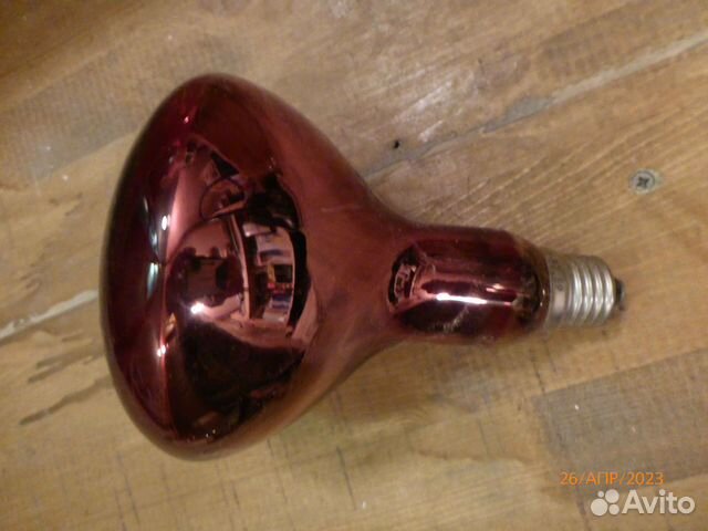 Инфракрасная лампа для обогрева 250Вт. Е-27