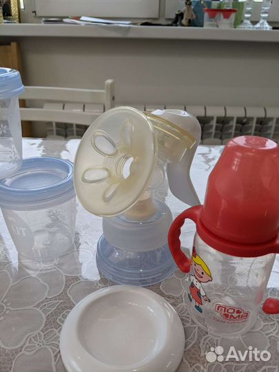 Молокоотсос авент и бутылочки