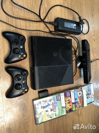 Xbox 360 slim freeboot, Kinect, 250 Gb, 2 геймпада