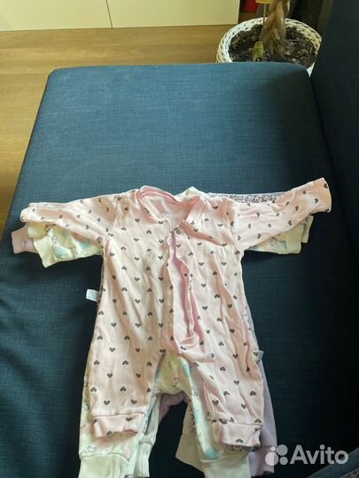 Детская одежда для новорожденных 62 размер