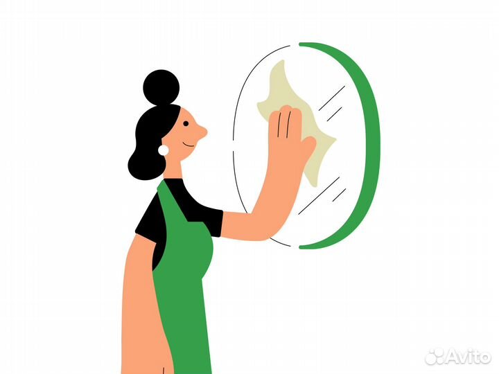 Уборщица/клинер