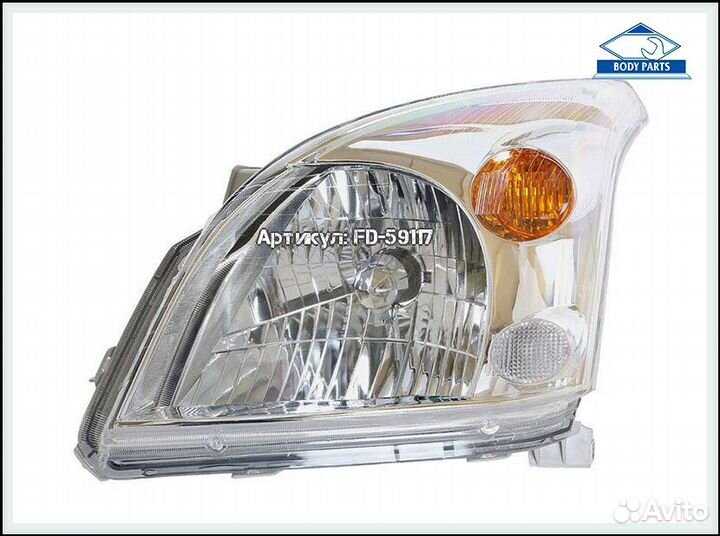 Фара левая +/ под Toyota Land Cruiser Prado 120