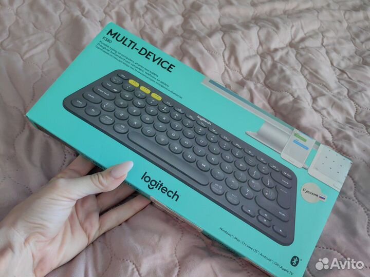 Клавиатура беспроводная logitech K380