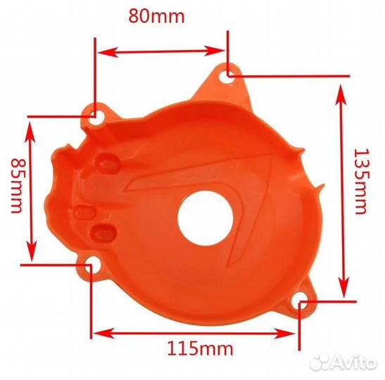 Защита двигателя комплект ZS177MM, NC250 091901