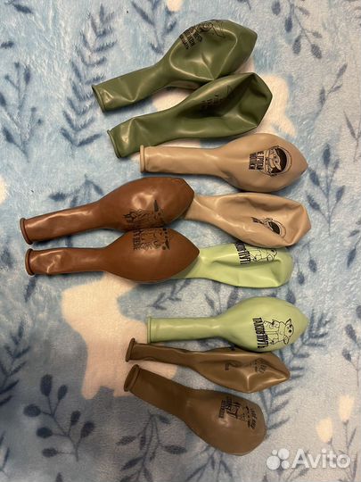 Воздушные шары латексные Мандалорец, Грогу