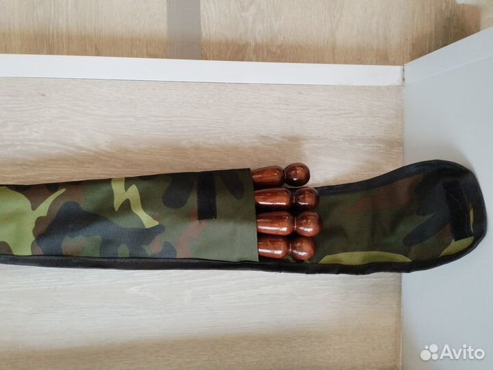 Новый подарочный набор шампуров в чехле 8 предм-ов