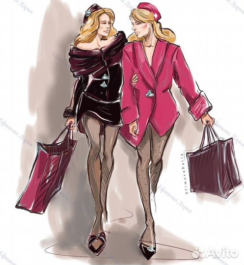 Художник. Fashion-иллюстрация/Скетчи