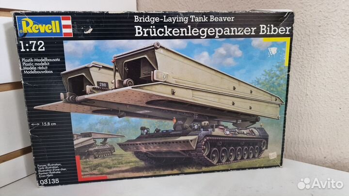 Сборная модель Revell Bridge-Laying Tank Beaver