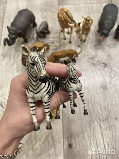 Фигурки животные африки Collecta, Schleich