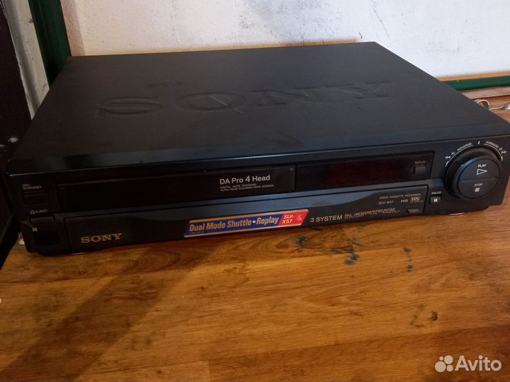 Видеомагнитофон sony slv-x57