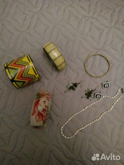 Браслетики, серьги колечки