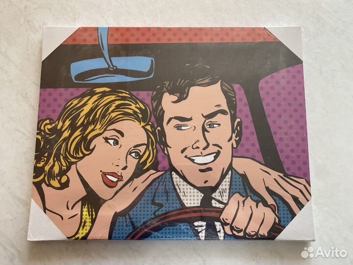 Картина в стиле поп арт