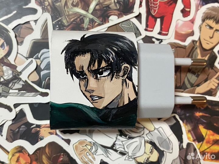 Леви Аккерман (Атака титанов) зарядный блок Type-С