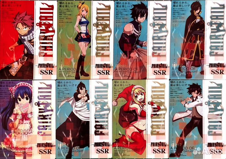 Карточки Fairy Tail