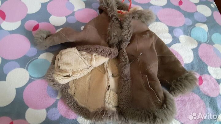 Дублёнка на девочку