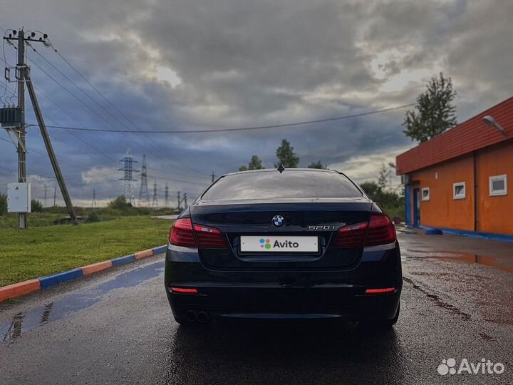 BMW 5 серия 2.0 AT, 2014, 228 000 км