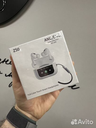 Наушники airpods с экраном