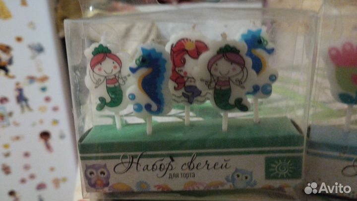 Набор свечей для торта