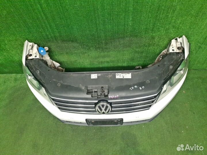 Nosecut volkswagen passat (3C ) белый