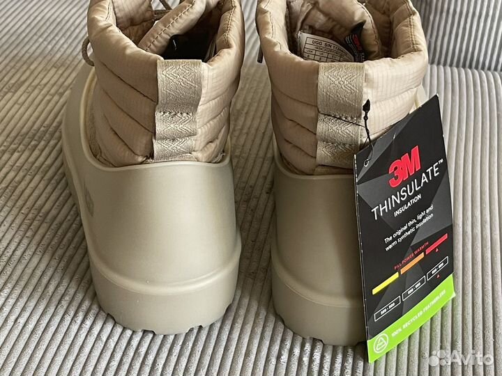 UGG classic mini Lace-Up Weather Boot 'Dune'