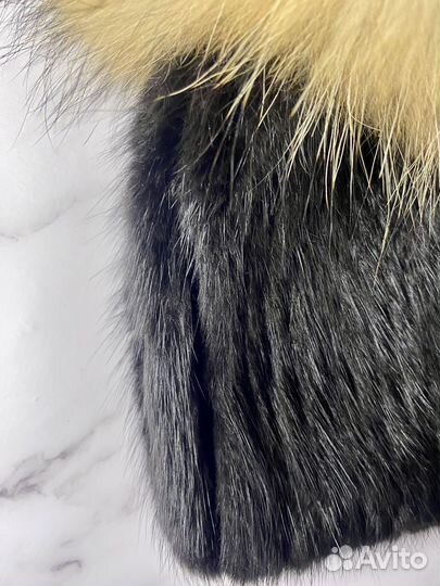 Шапка норковая женская