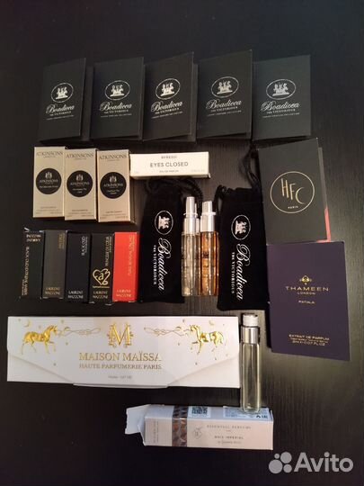 Пробники нишевой парфюмерии