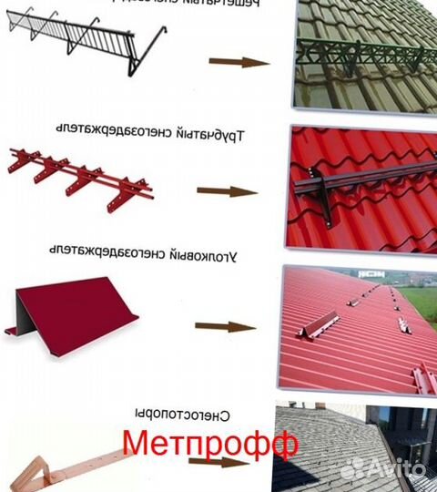 Снегозадержатели трубчатые