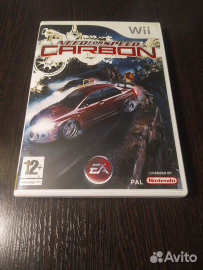 Игра Need for speed Carbon для Nintendo Wii