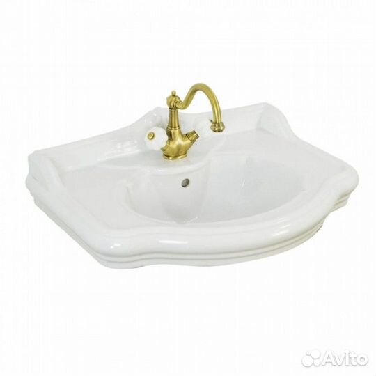 Раковина с консолью Migliore Bella 27778+20698 бронза