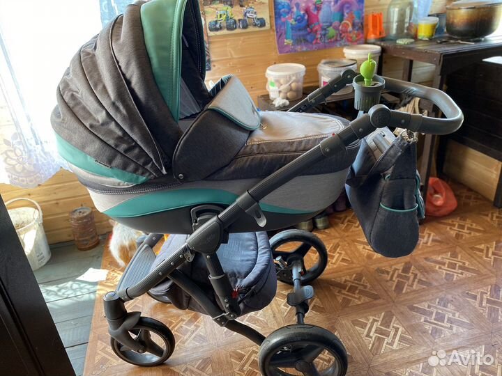 Коляска 2 в 1 +автолюлька