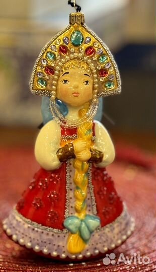 Елочная игрушка Атлас Арт Atlas Art