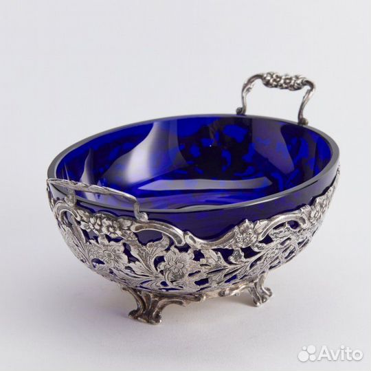 Антикварная ваза-чаша ручной работы