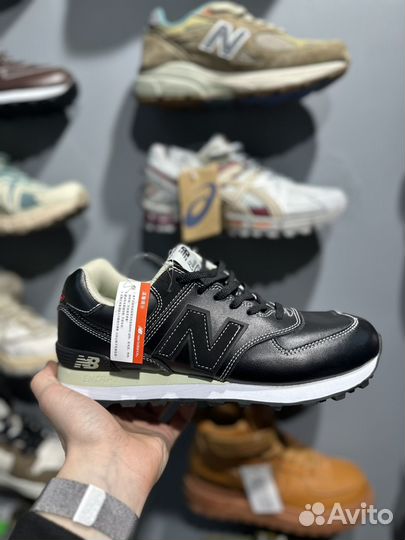 Кроссовки New Balance 574 кожаные