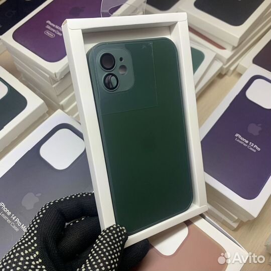 Чехол на iPhone 11 agms зеленый