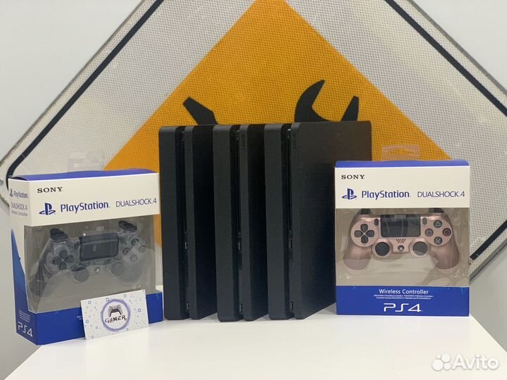 Sony Ps4 Slim + игры в подарок