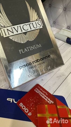 Paco Rabanne Invictus Platinum 100 ml (слюда)