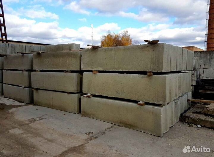 Фундаментные блоки для технических помещений