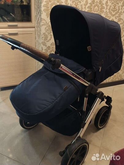 Коляска 2 в 1 FD-Design Salsa 4 Air Diamond, Navy