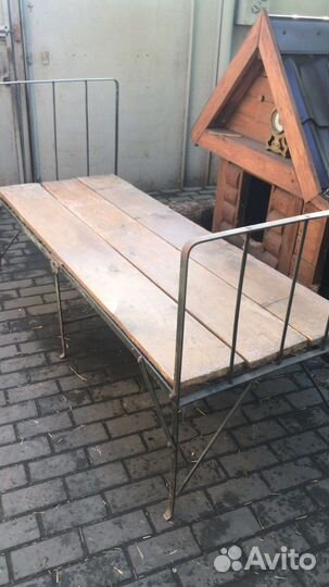 Походная офицерская кровать времен ВОВ