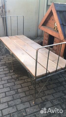 Походная офицерская кровать времен ВОВ