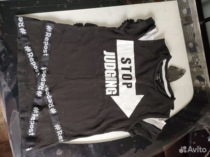 Детские вещи пакетом на девочку 128 134