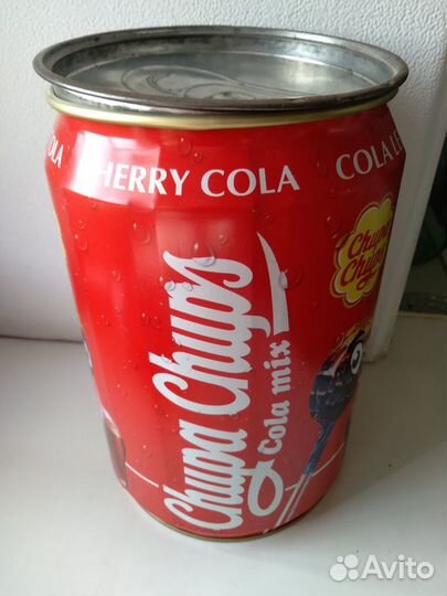 Жестяная банка, высота банки 24 см