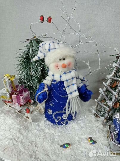 Новогодняя, зимняя поделка своими руками