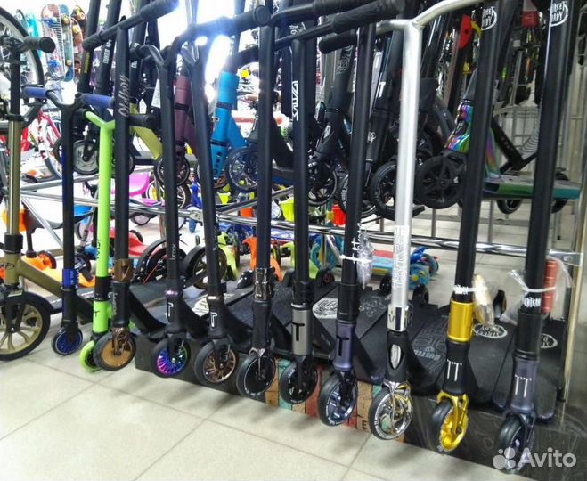 Трюковой Самокат Новый для детей